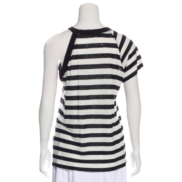 IRO Jainspe Asymmetrical Striped Top Size XS - Picture 3 of 5